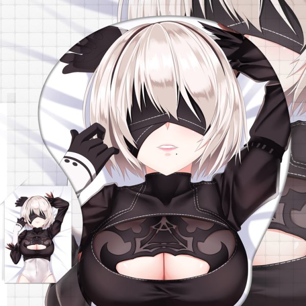 2B 3D おっぱいマウスパッド