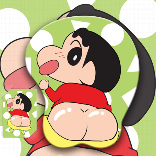 クレヨンしんちゃん 3Dお尻マウスパッド