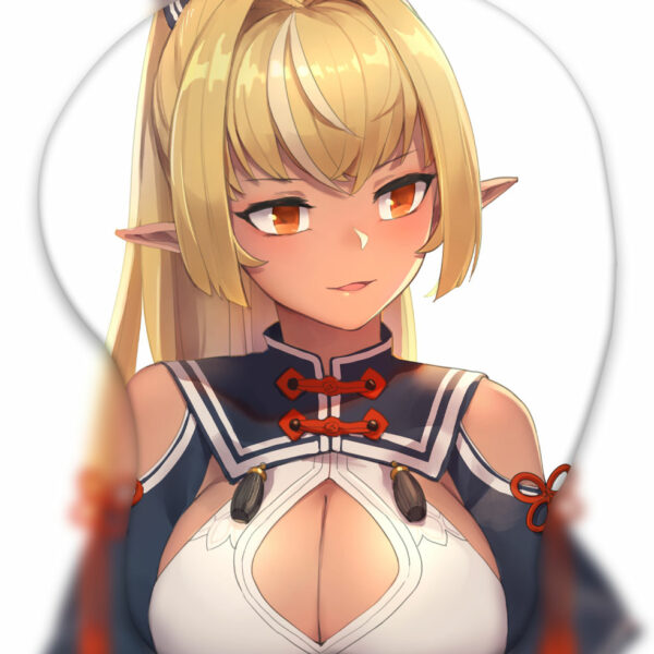 不知火フレア 3D おっぱいマウスパッド