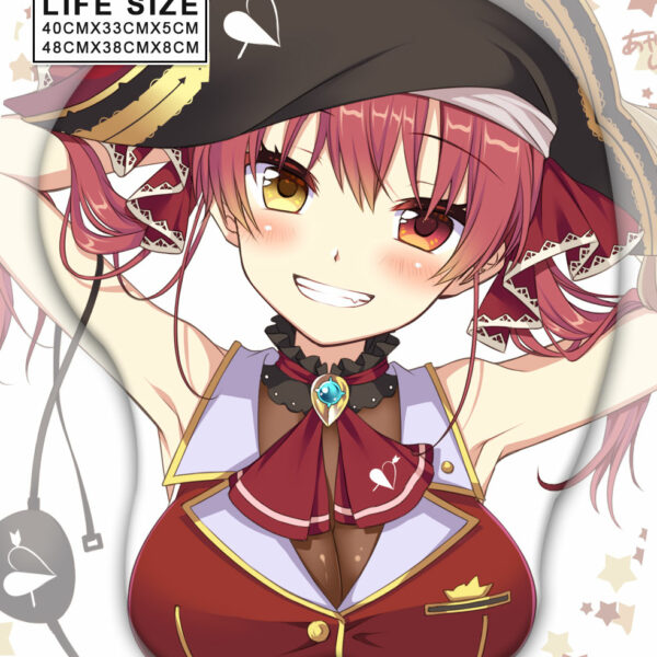 宝鐘マリン 等身大おっぱいマウスパッド