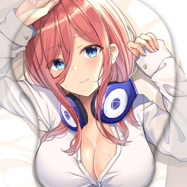 中野三玖(なかの みく) 3D おっぱいマウスパッド Ver1