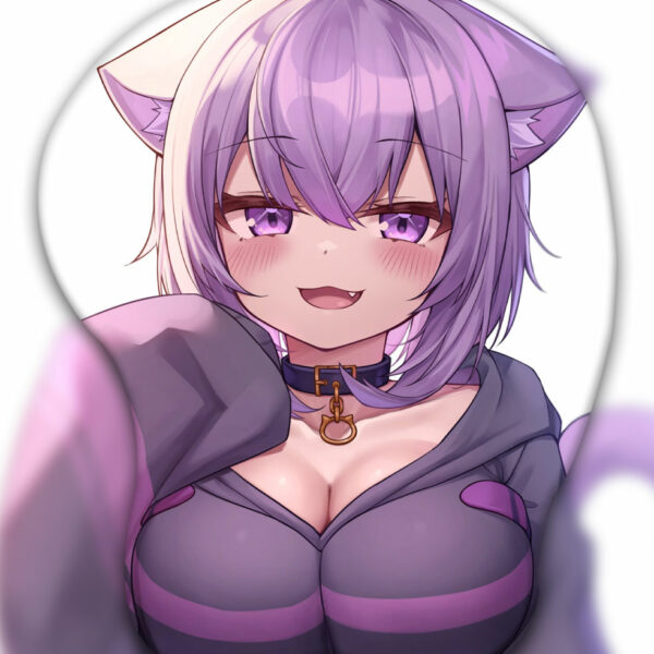 猫又おかゆ 3D おっぱいマウスパッド Ver1