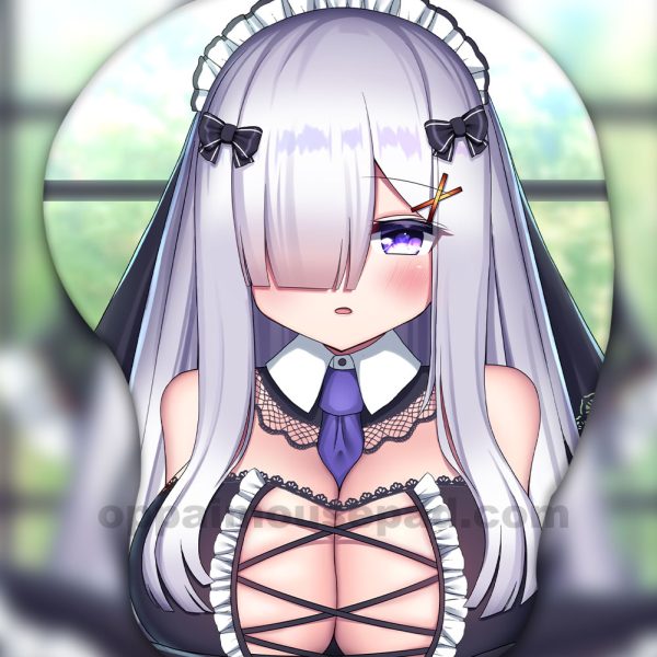 セクシーなメイド 等身大おっぱいマウスパッド