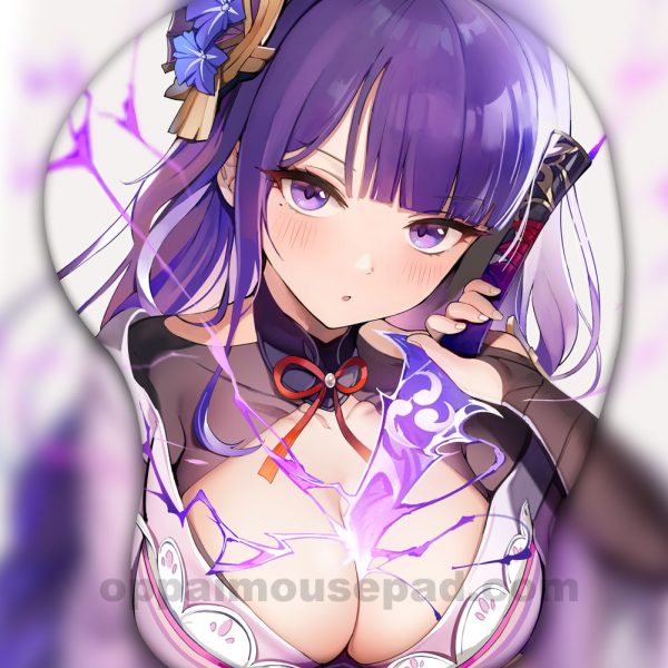 雷電将軍 3D おっぱいマウスパッド Ver1