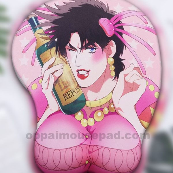 ジョセフ・ジョースター 3D おっぱいマウスパッド