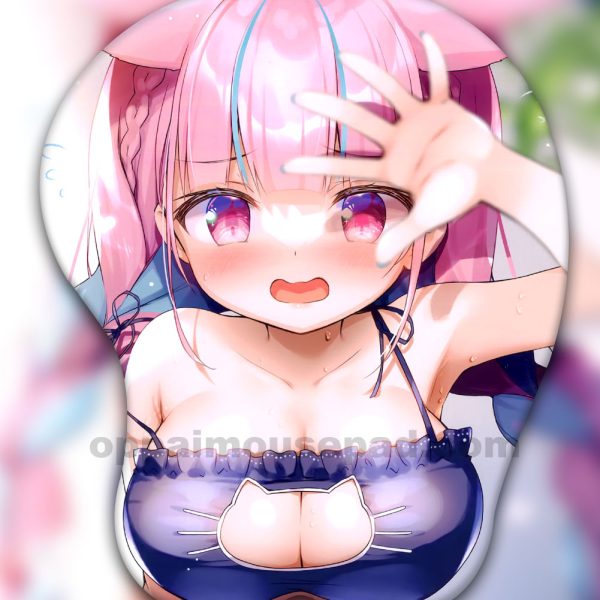 湊あくあ 3D おっぱいマウスパッド Ver4