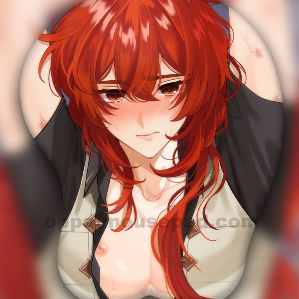 げんしん ディルック マウス パッド おっぱい