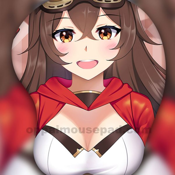 アンバー げんしん おっぱい マウス パッド