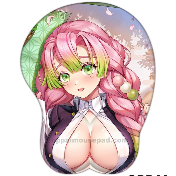 甘露寺蜜璃 鬼滅の刃 おっぱい マウス パッド
