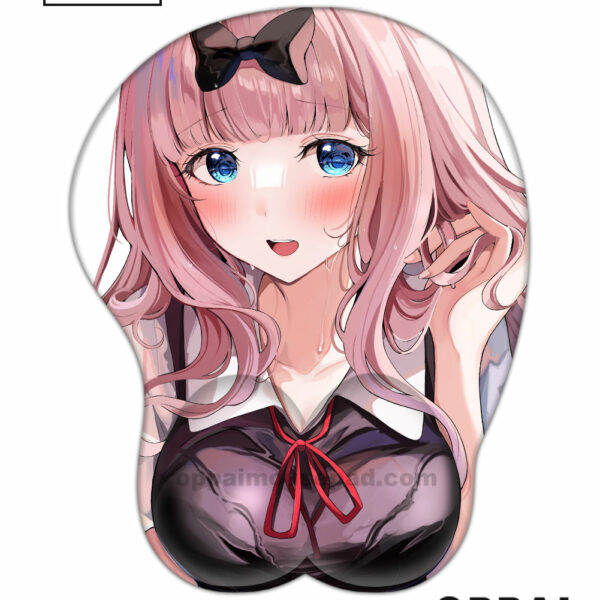 ふじわら ちか 等身 大 マウス パッド | かぐや様は告らせたい アニメ おっぱい マウス パッド