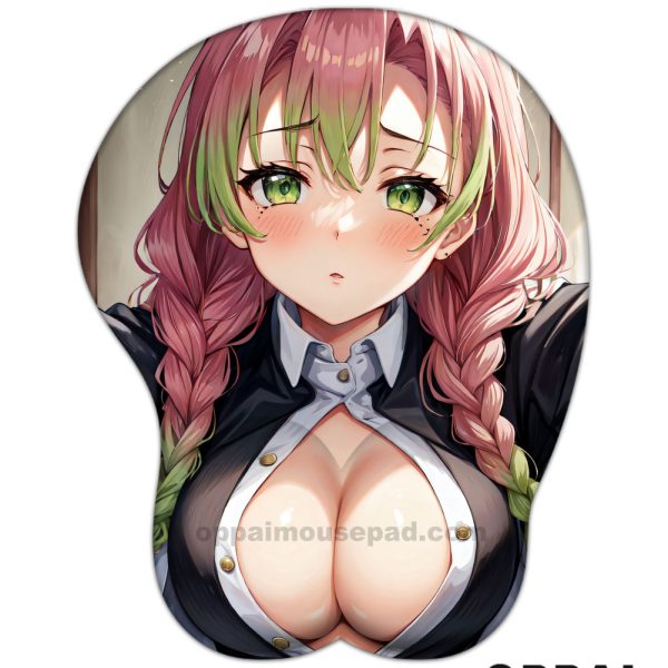 甘露寺蜜璃 アニメ おっぱい マウス パッド | 鬼滅の刃