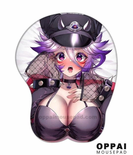 セクシーな女性警察官 3D マウス パッド