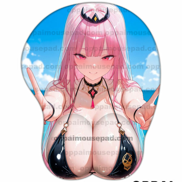 森カリオペ マウス パッド おっぱい | Vtuber