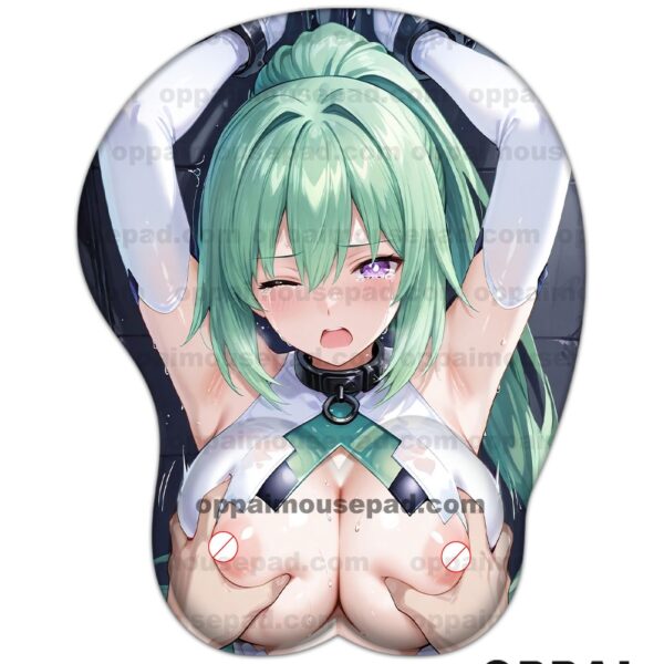グリーンハート おっぱい マウス パッド 乳首 | 超次元ゲイム ネプテューヌ