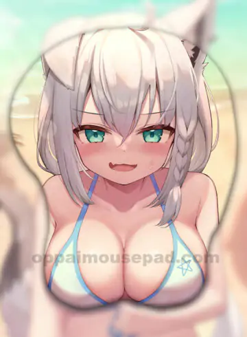 白上フブキ 等身大おっぱいマウスパッド